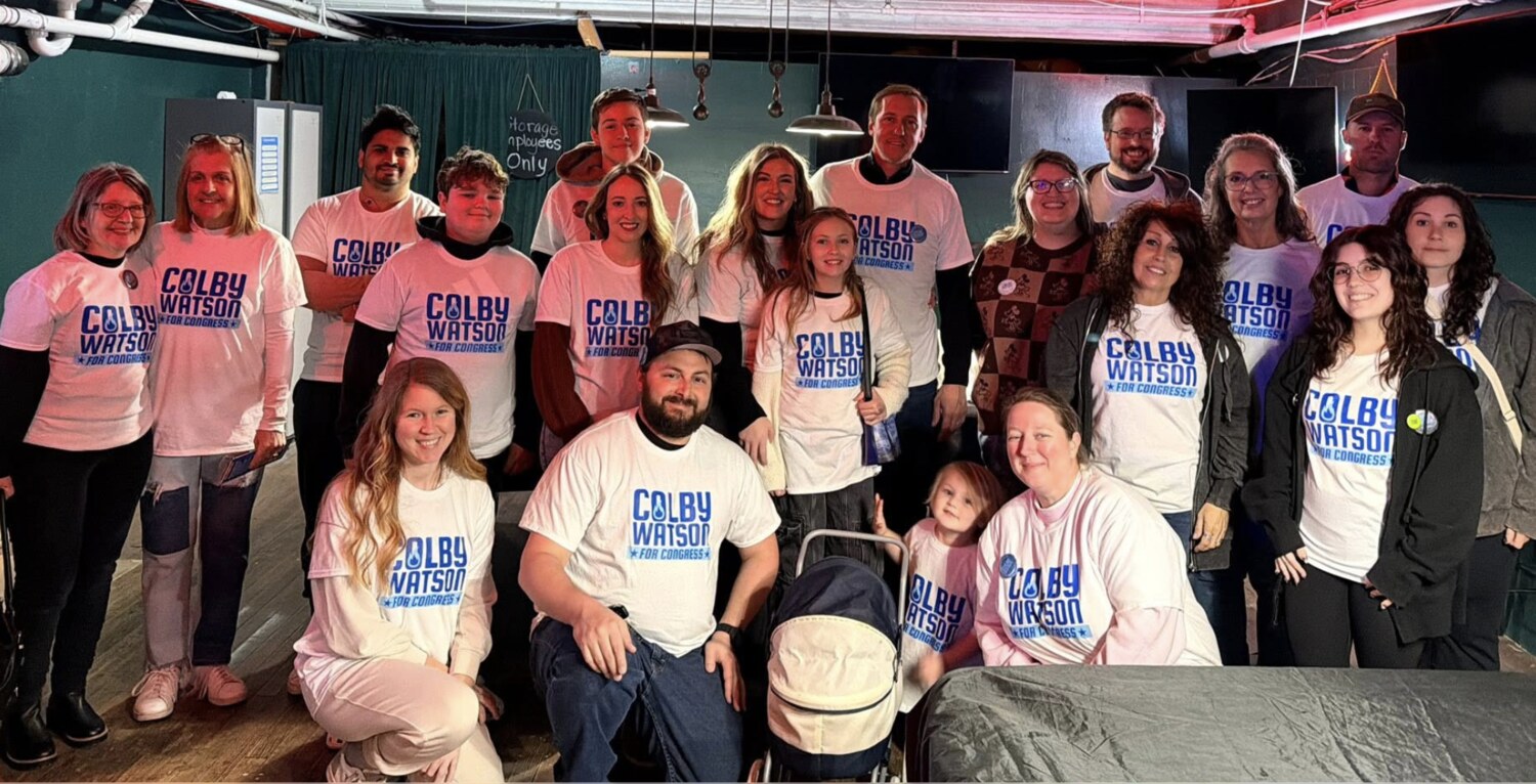 Colby Watson for Congress volunteers in NC-08